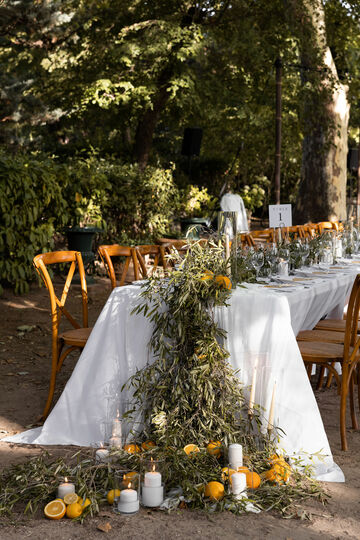 Mariage à l'ombre des arbres - Aix-en-Provence