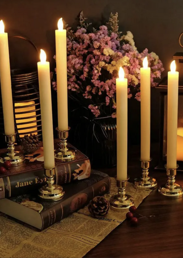 Bougies coniques, choix de couleurs multiples