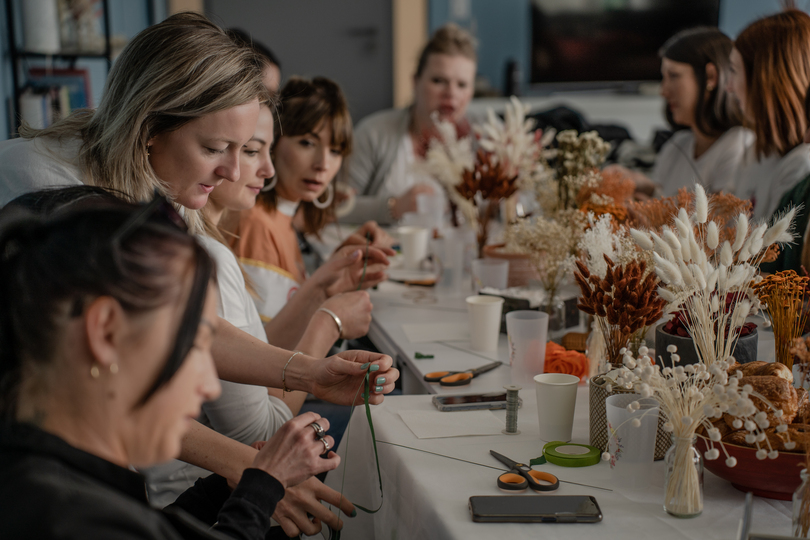 Atelier Fleurs séchées - Accessoires de mariage et couronnes de fleurs