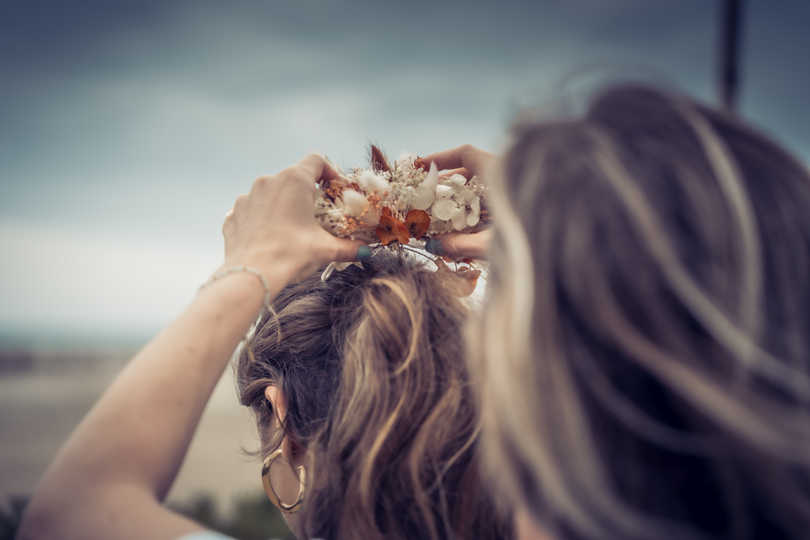 Atelier Fleurs séchées - Accessoires de mariage en terre cuite