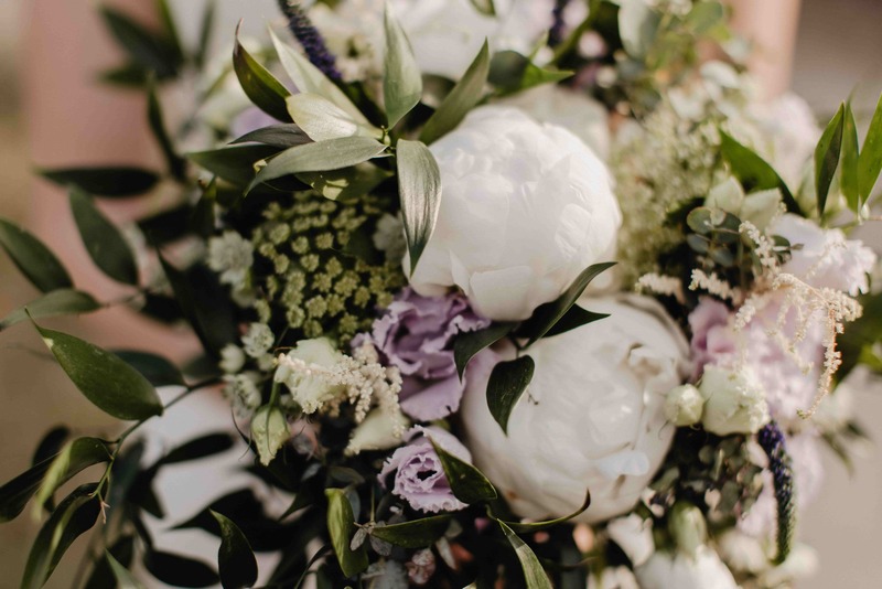 Créations de fleurs fraîches pour mariage