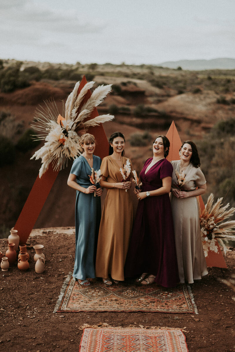 Création de fleurs séchées pour mariage