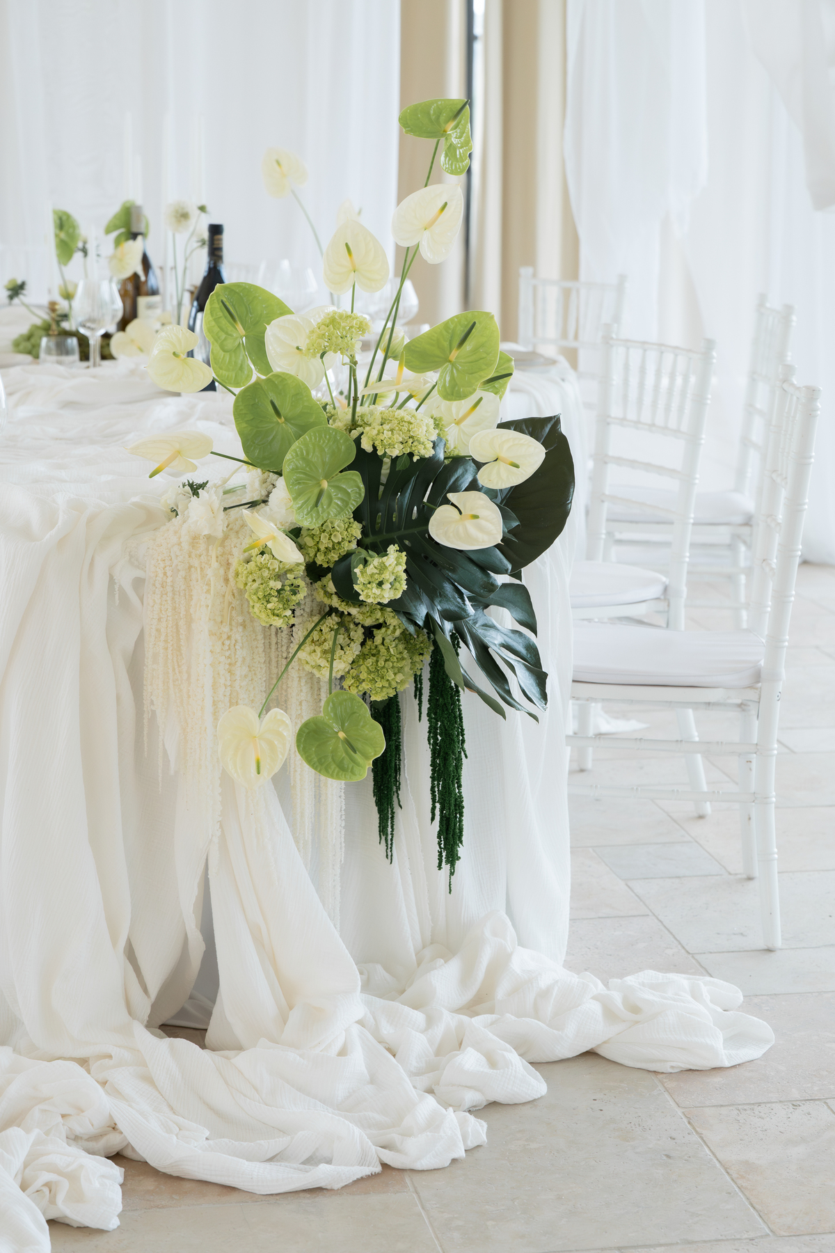 Séance photo de fleurs au Domaine Puech Haut